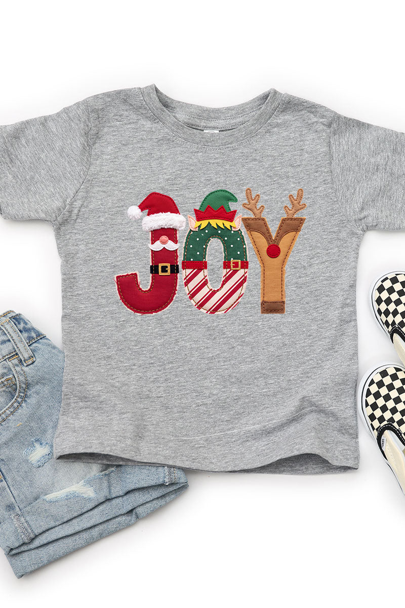 Toddler Christmas Characters Joy Fine Jersey Tee