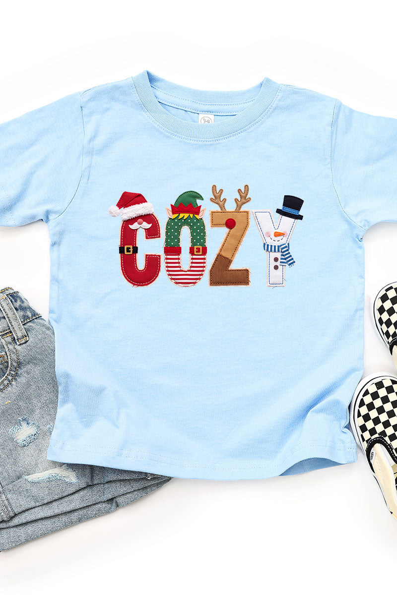 Toddler Christmas Characters Cozy Fine Jersey Tee