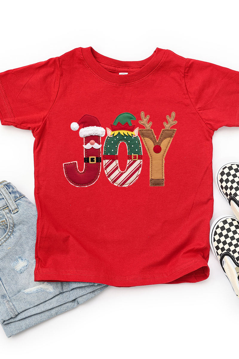 Toddler Christmas Characters Joy Fine Jersey Tee