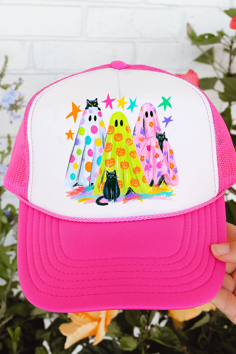 Neon Night Spirits Otto Foam Front Trucker Hat