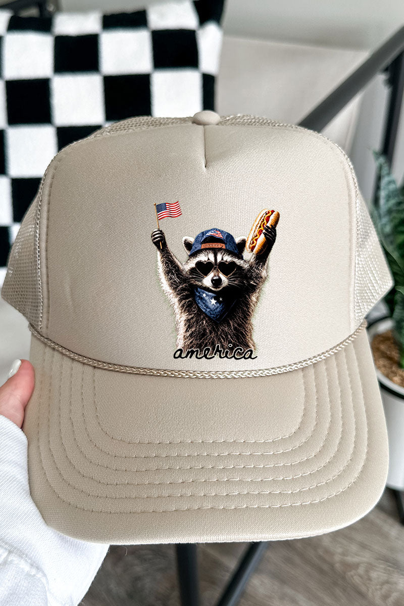 America's Backyard BBQ Bandit Otto Foam Front Trucker Hat