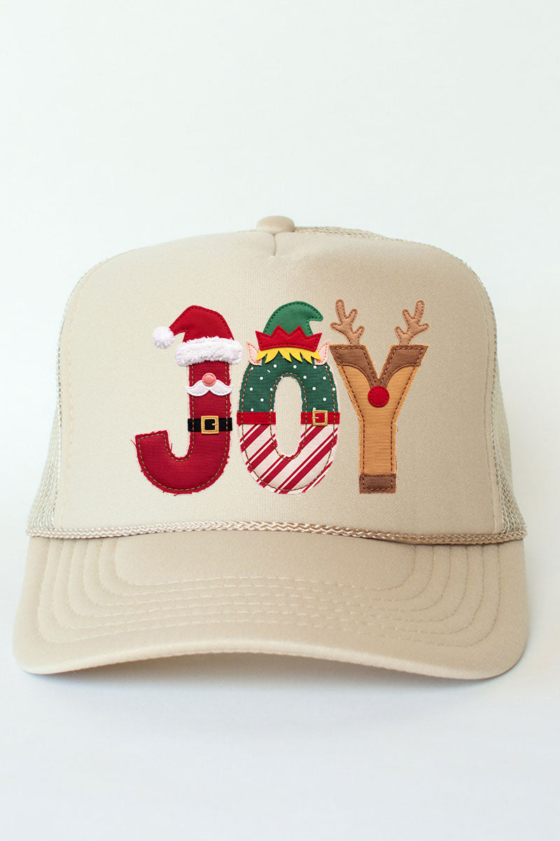 Christmas Characters Joy Otto Foam Front Trucker Hat