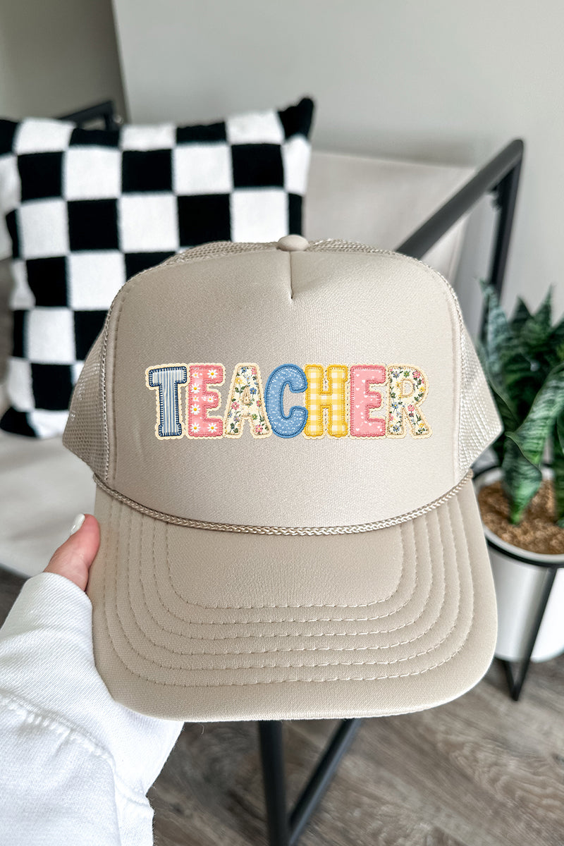 Teacher Garden Cottage Otto Foam Front Trucker Hat