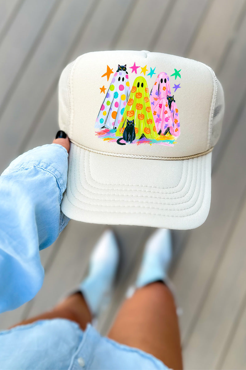 Neon Night Spirits Otto Foam Front Trucker Hat