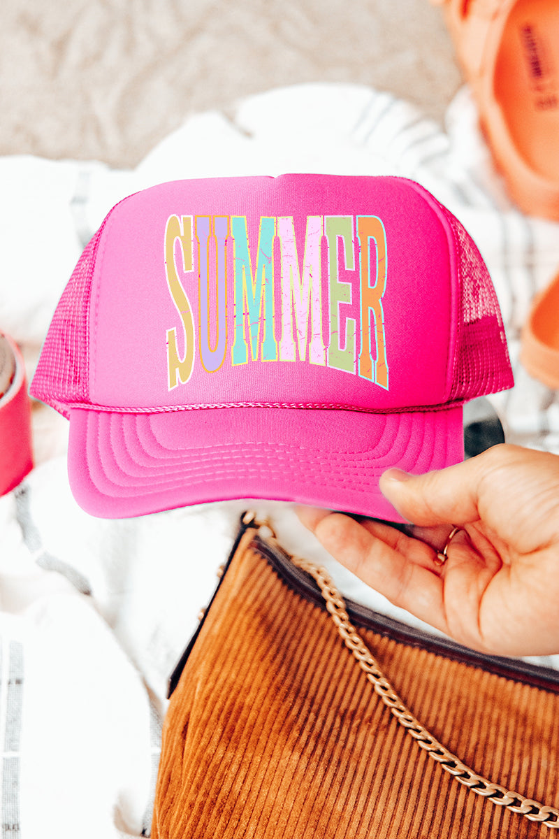 Sunwashed Summer Otto Foam Front Trucker Hat