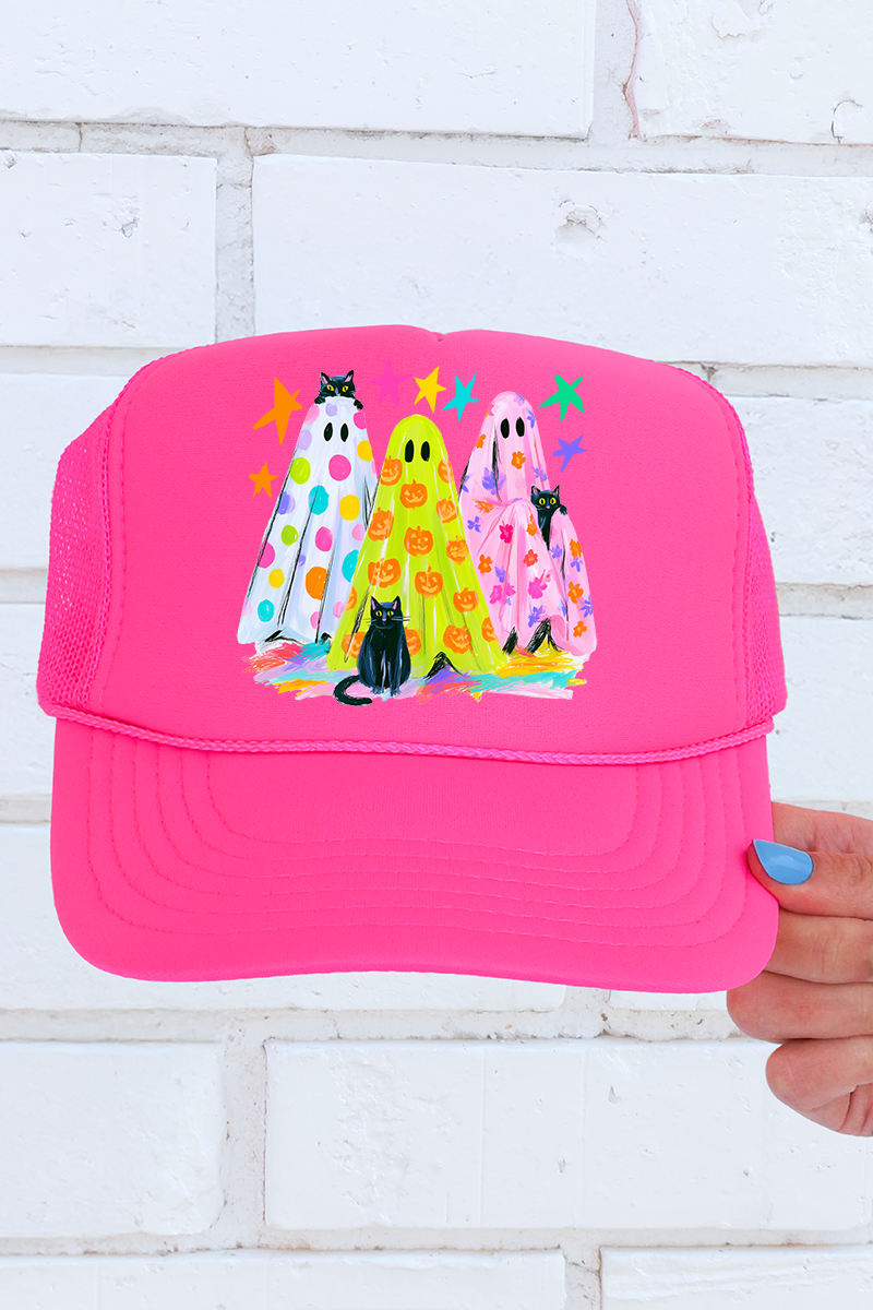 Neon Night Spirits Otto Foam Front Trucker Hat