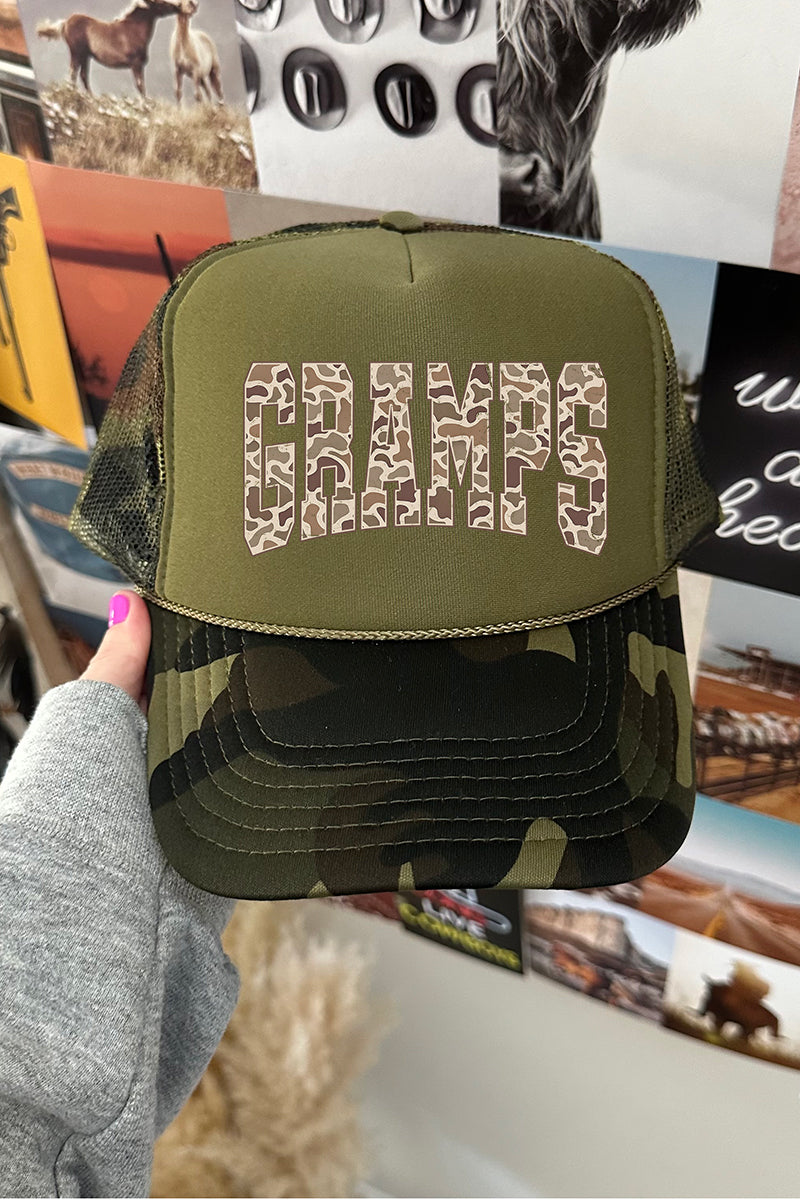 Personalized Father's Day Camo Edition Otto Foam Front Trucker Hat