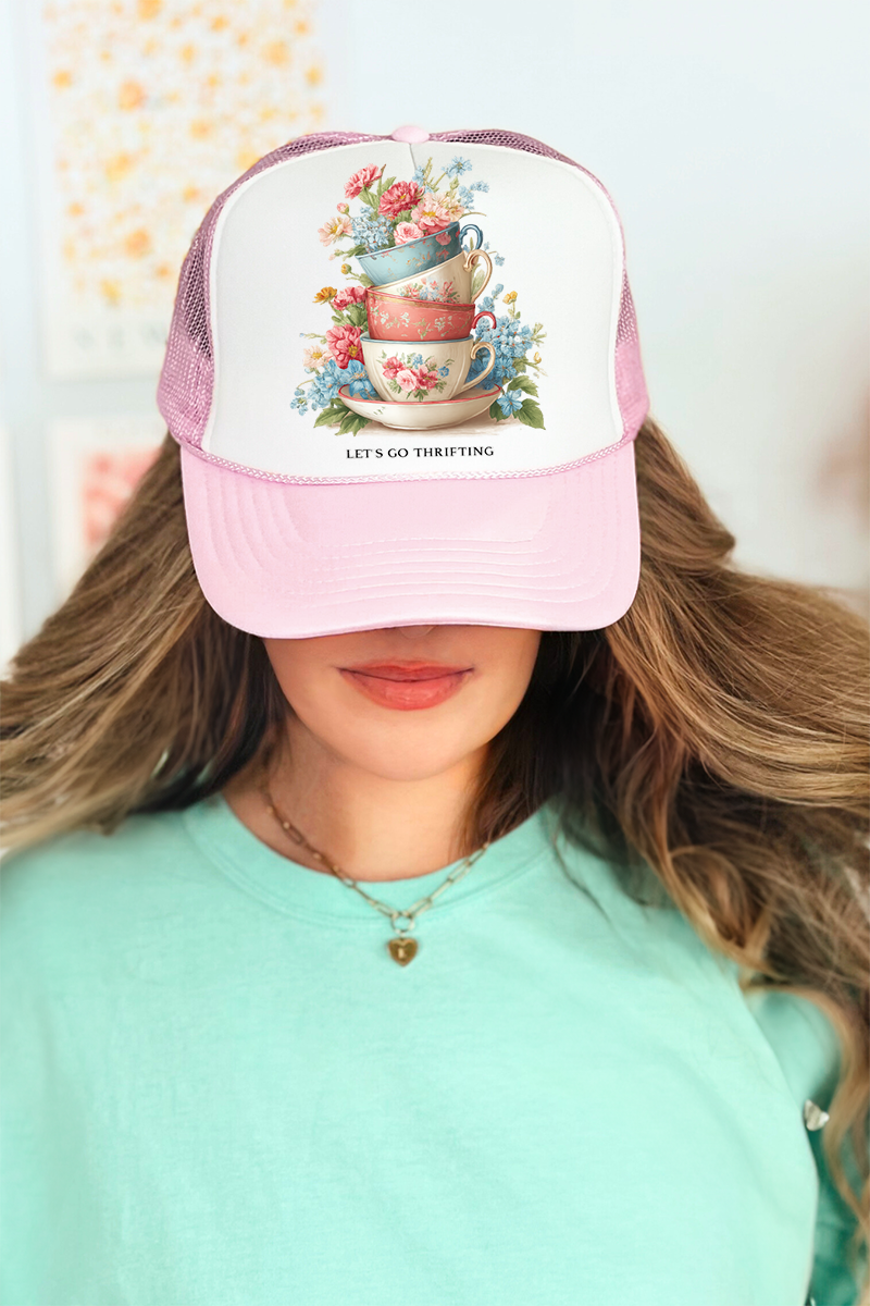 Let's Go Thrifting Otto Foam Front Trucker Hat