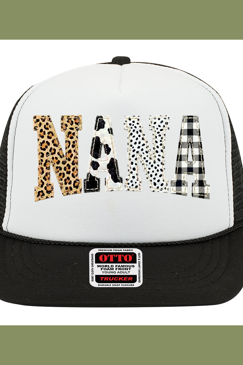 Pattern Play Nana Otto Foam Front Trucker Hat