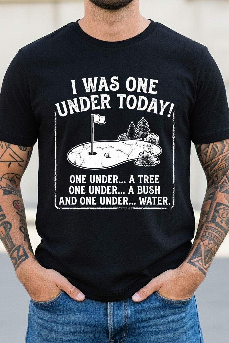 One Under Today Short Sleeve Relaxed Fit T-Shirt