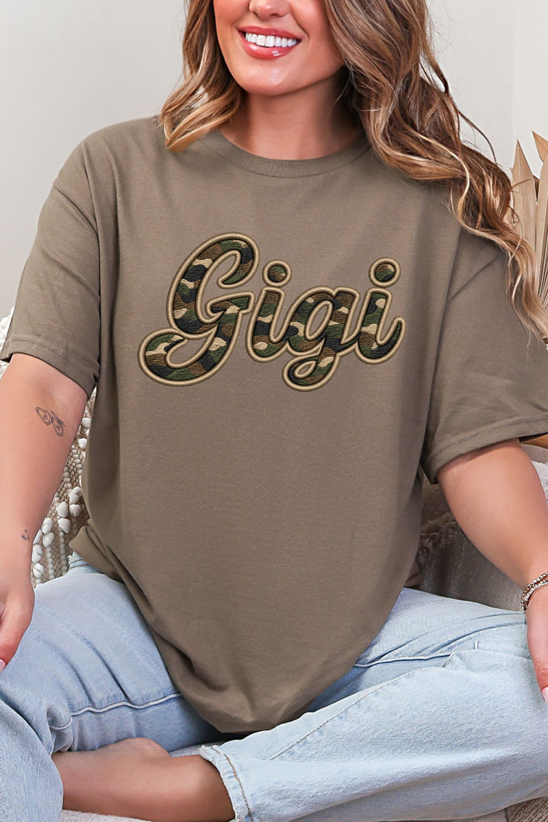 Camo Couture Gigi Short Sleeve Relaxed Fit T-Shirt