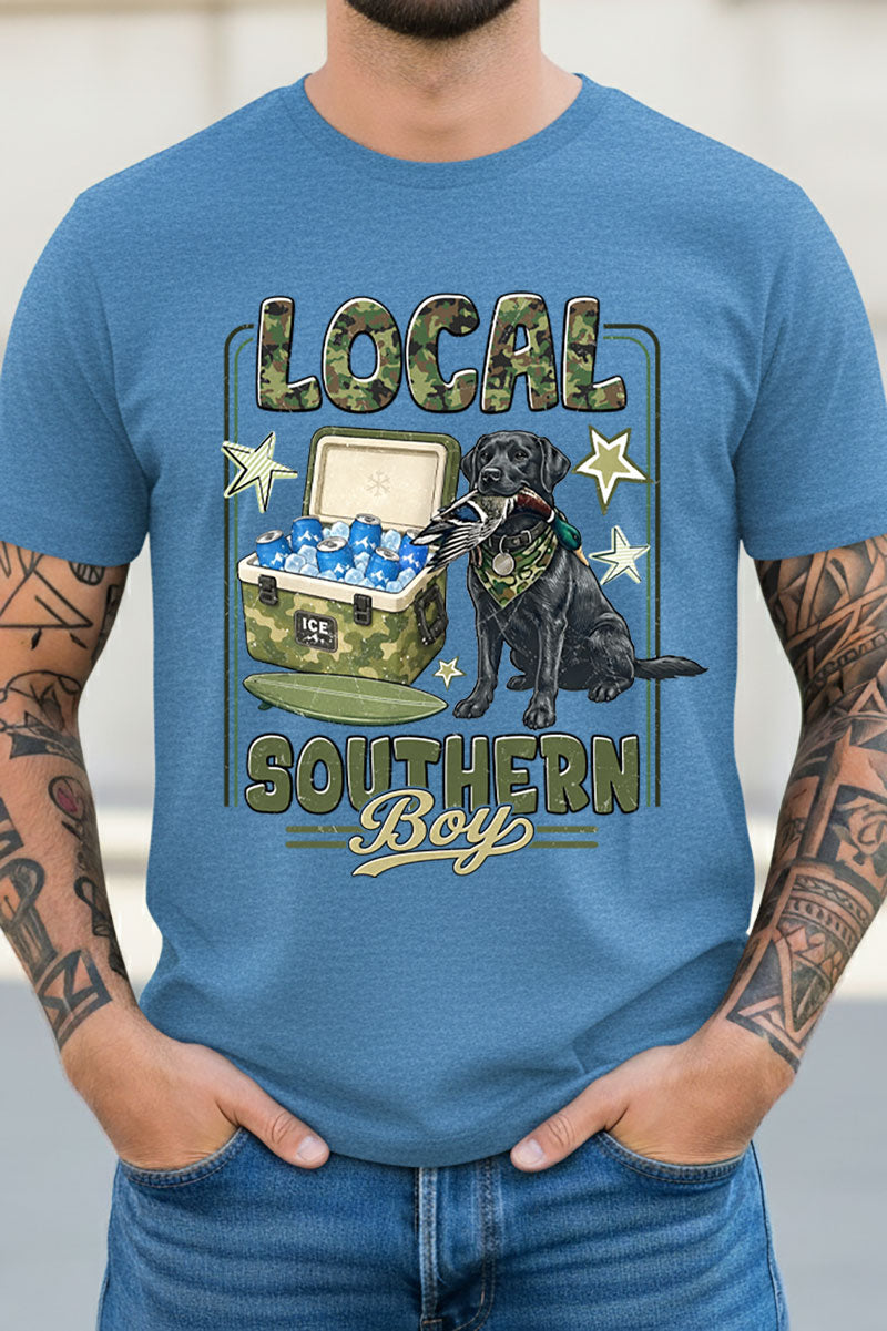 Local Southern Boy Short Sleeve Relaxed Fit T-Shirt