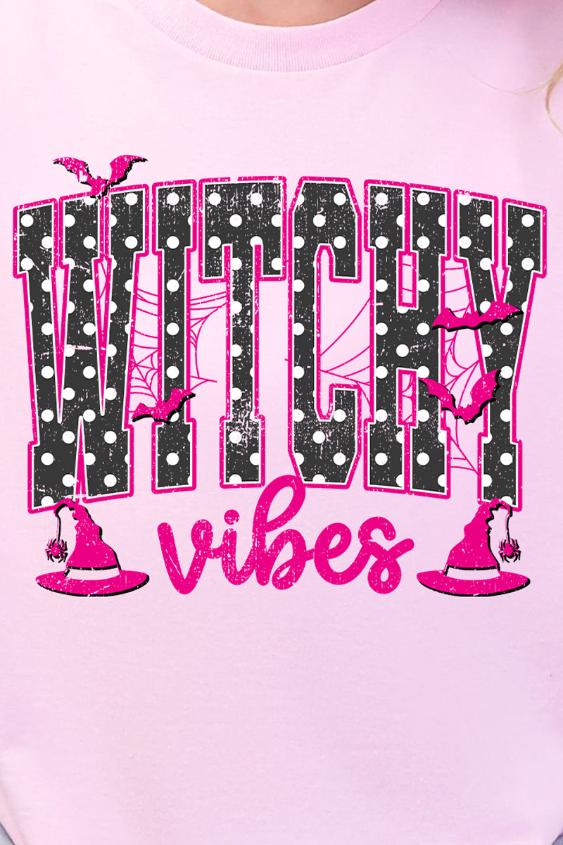 Dotted Witchy Vibes Short Sleeve Relaxed Fit T-Shirt