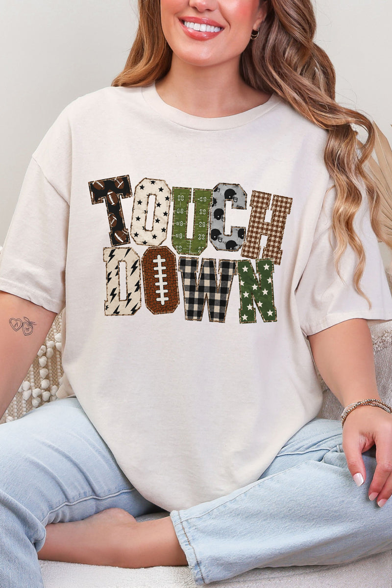 Touchdown Patterned Play Short Sleeve Relaxed Fit T-Shirt