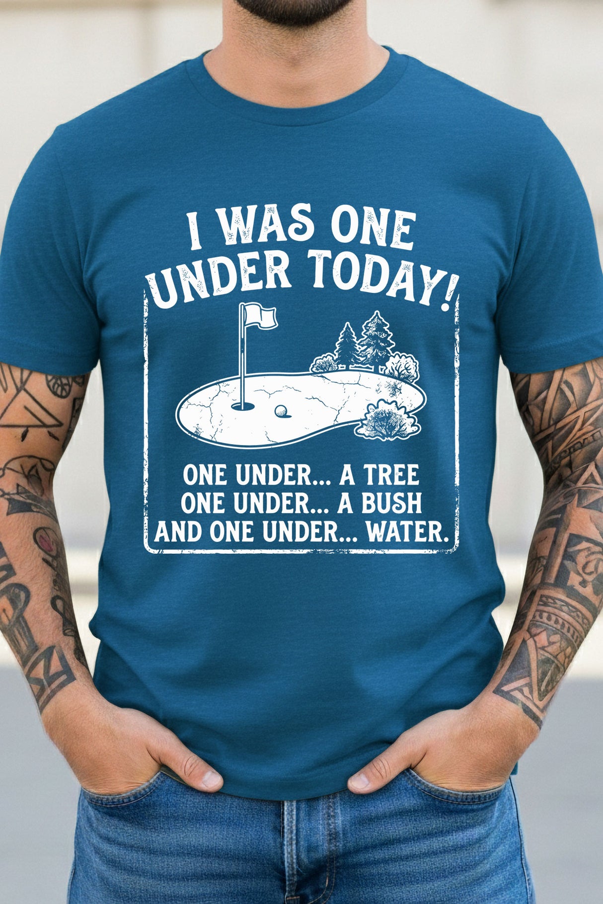 One Under Today Short Sleeve Relaxed Fit T-Shirt