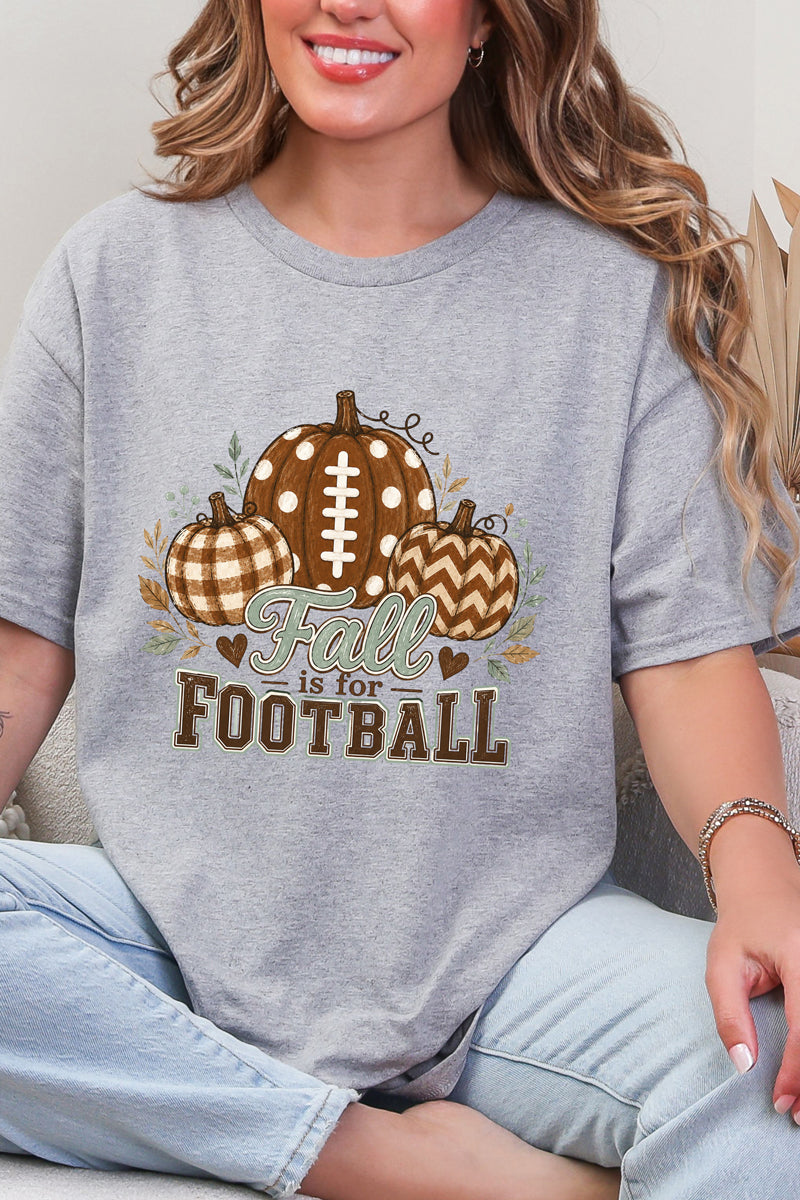 Fall Is For Football Short Sleeve Relaxed Fit T-Shirt