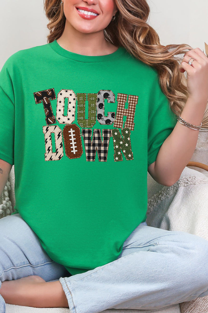 Touchdown Patterned Play Short Sleeve Relaxed Fit T-Shirt