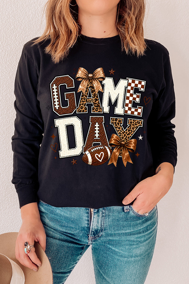 Game Day Spirit Comfort Colors Heavyweight Long T-Shirt