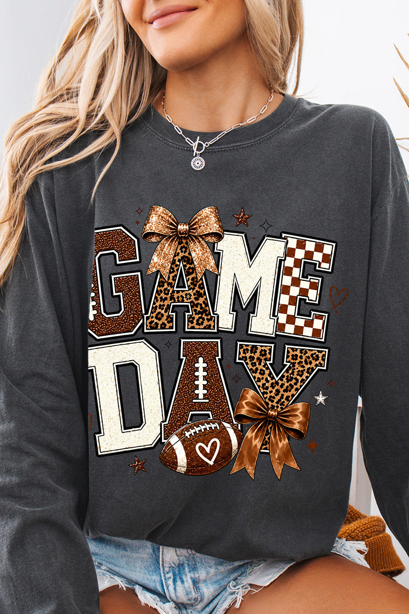 Game Day Spirit Comfort Colors Heavyweight Long T-Shirt