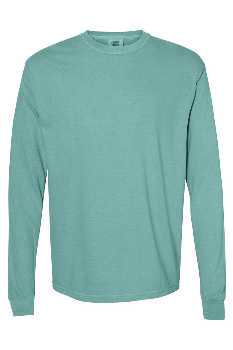 Shades of Green/Yellow Comfort Colors Long Sleeve T-Shirt