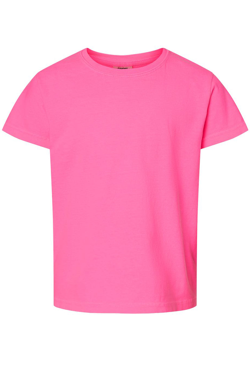Shades Of Pink/Purple/Orange Comfort Colors Youth T-Shirt