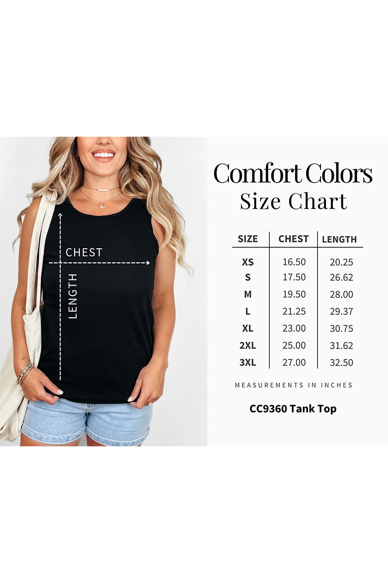 Pearl Luxe Beach Comfort Colors Cotton Tank Top