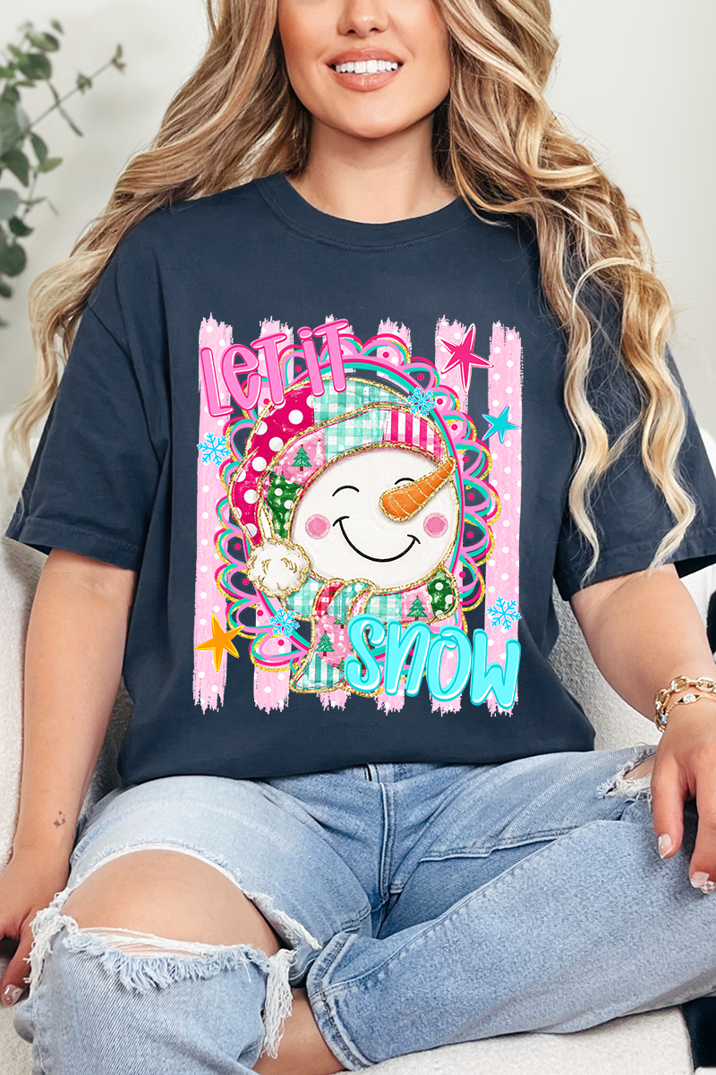 Snow Much Sass Comfort Colors Adult Ring-Spun Cotton Tee
