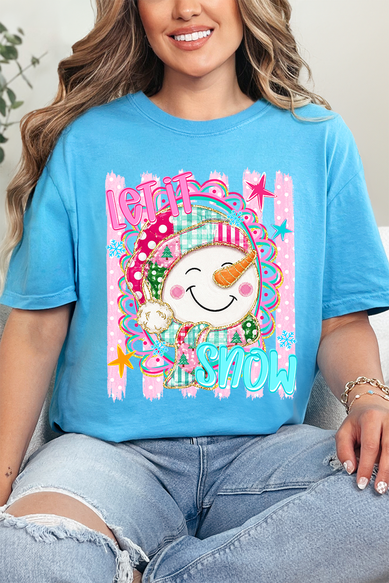Snow Much Sass Comfort Colors Adult Ring-Spun Cotton Tee