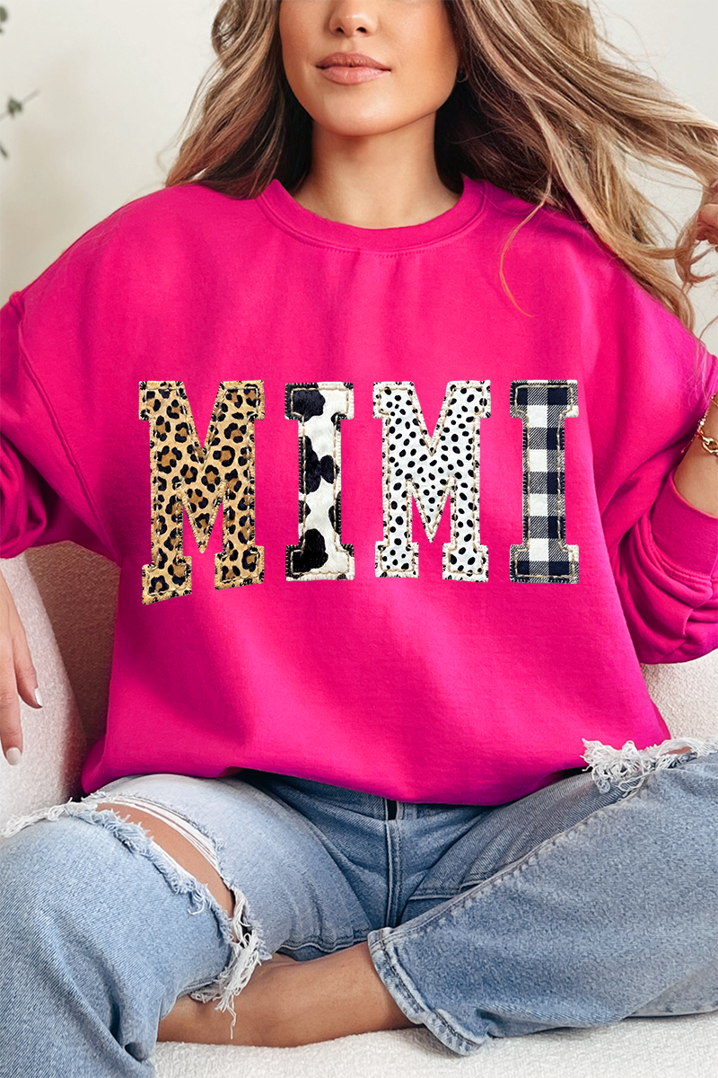 Pattern Play Mimi Heavy Blend Crew Sweatshirt