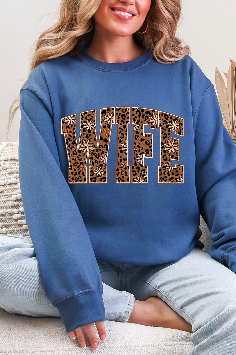 Wildflower Wife Ecosmart Crewneck Sweatshirt