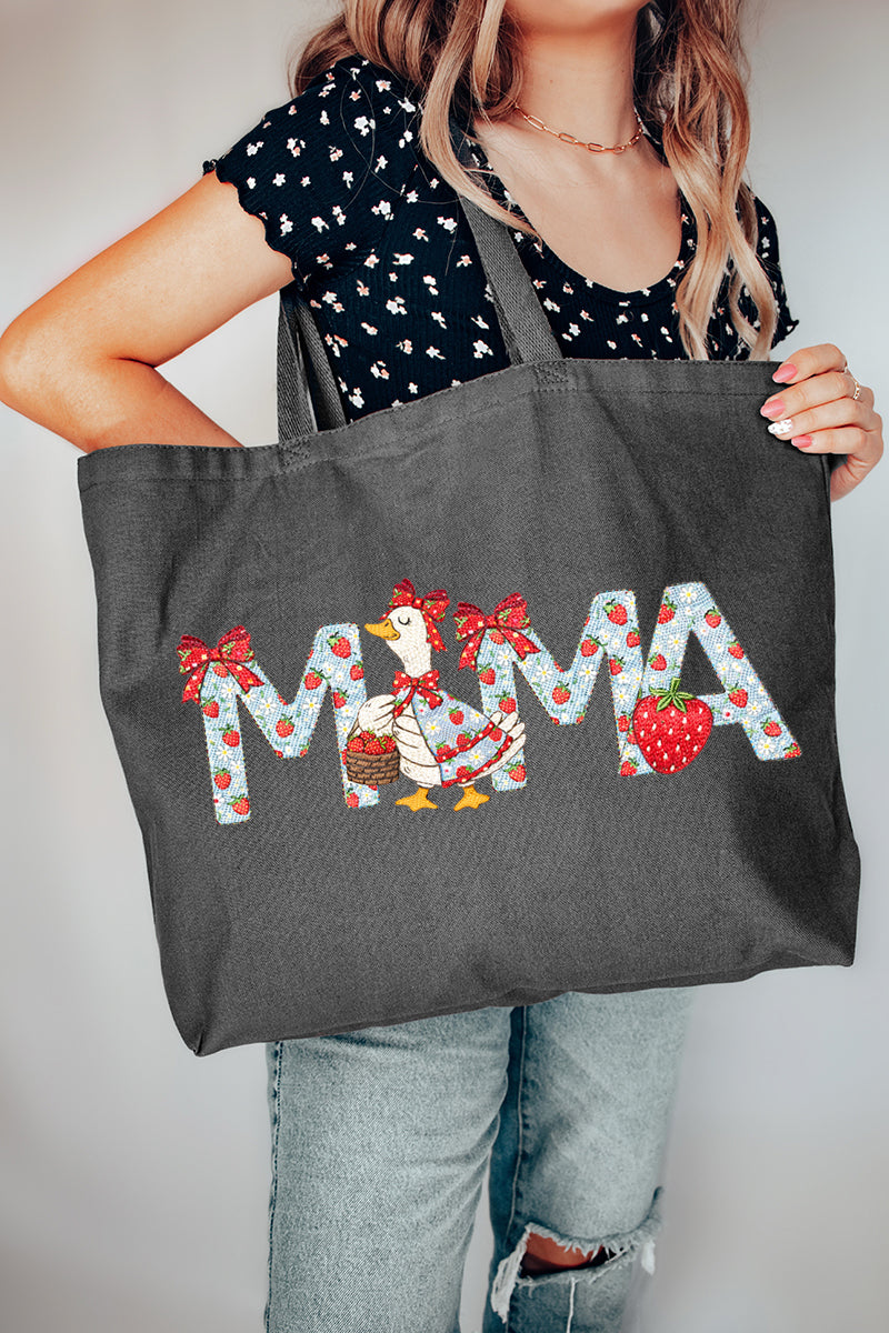 Gooseberry Mama Canvas Jumbo Tote