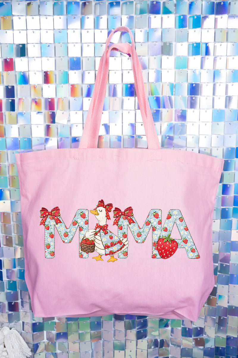 Gooseberry Mama Canvas Jumbo Tote
