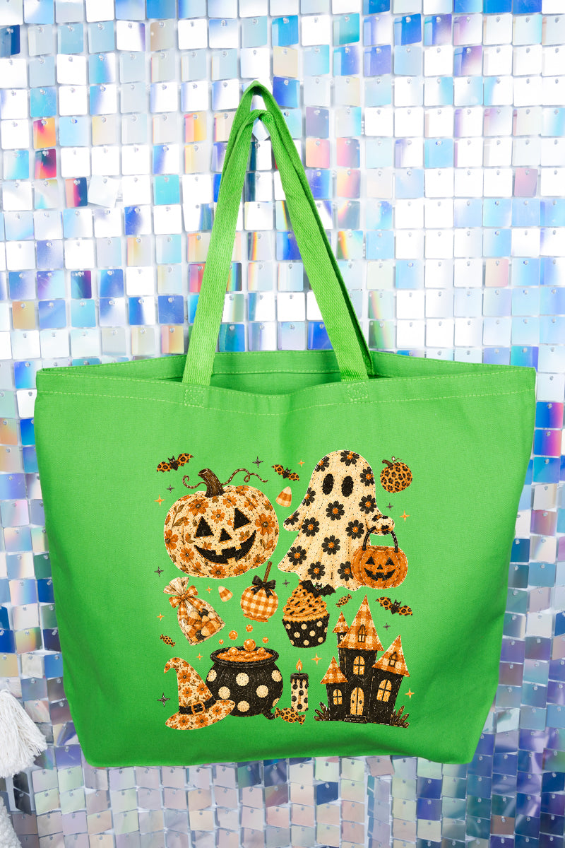 Boo & Bloom Canvas Jumbo Tote
