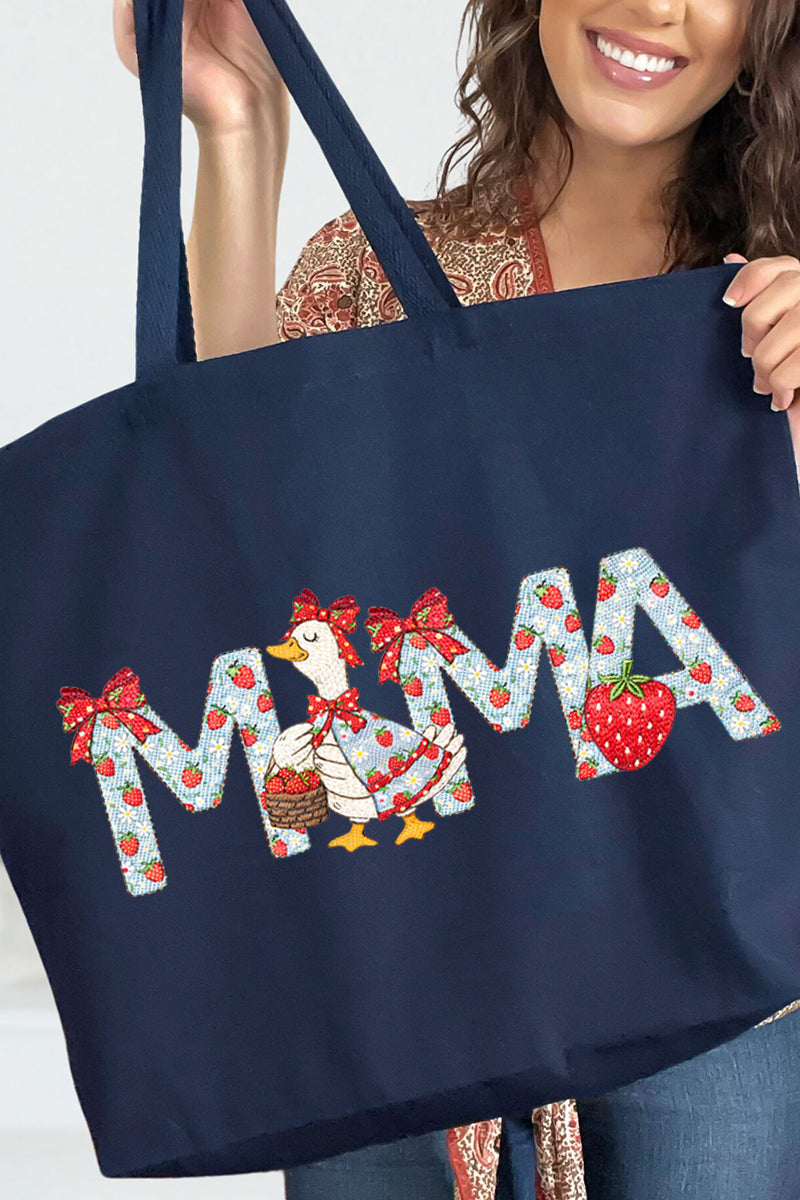 Gooseberry Mama Canvas Jumbo Tote