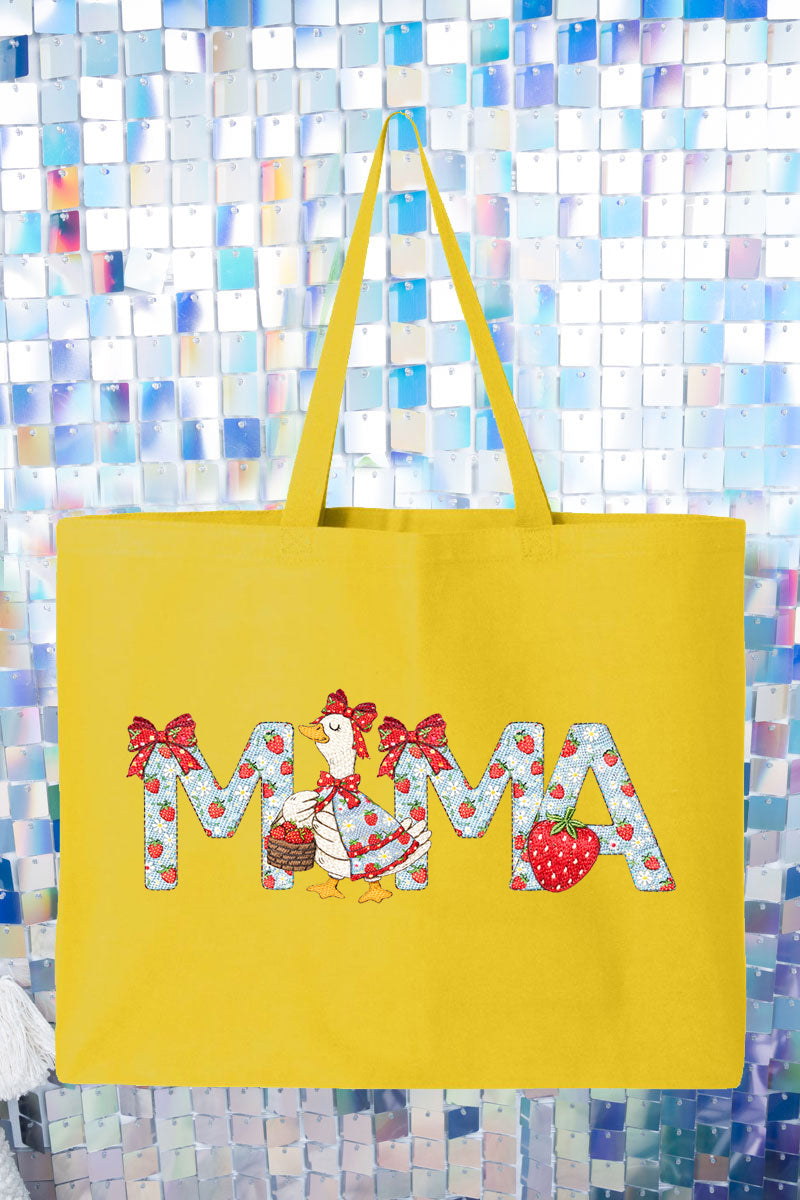 Gooseberry Mama Canvas Jumbo Tote
