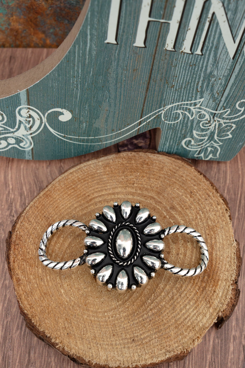 TIPI Wynonna Silvertone Scarf Slide