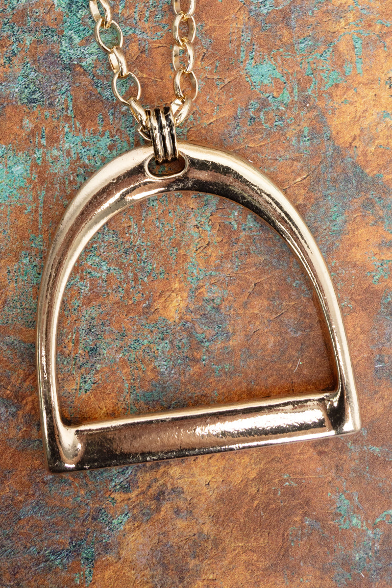 TIPI Equine Elite Goldtone Necklace