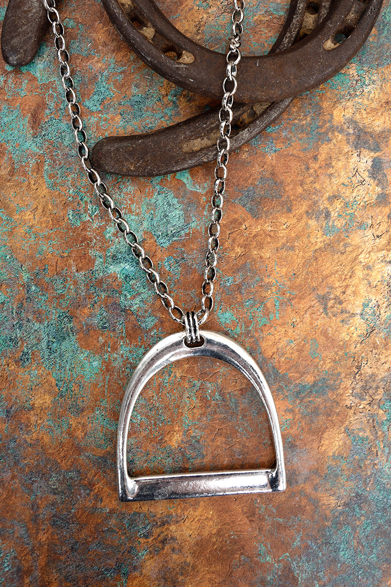 TIPI Equine Elite Silvertone Necklace