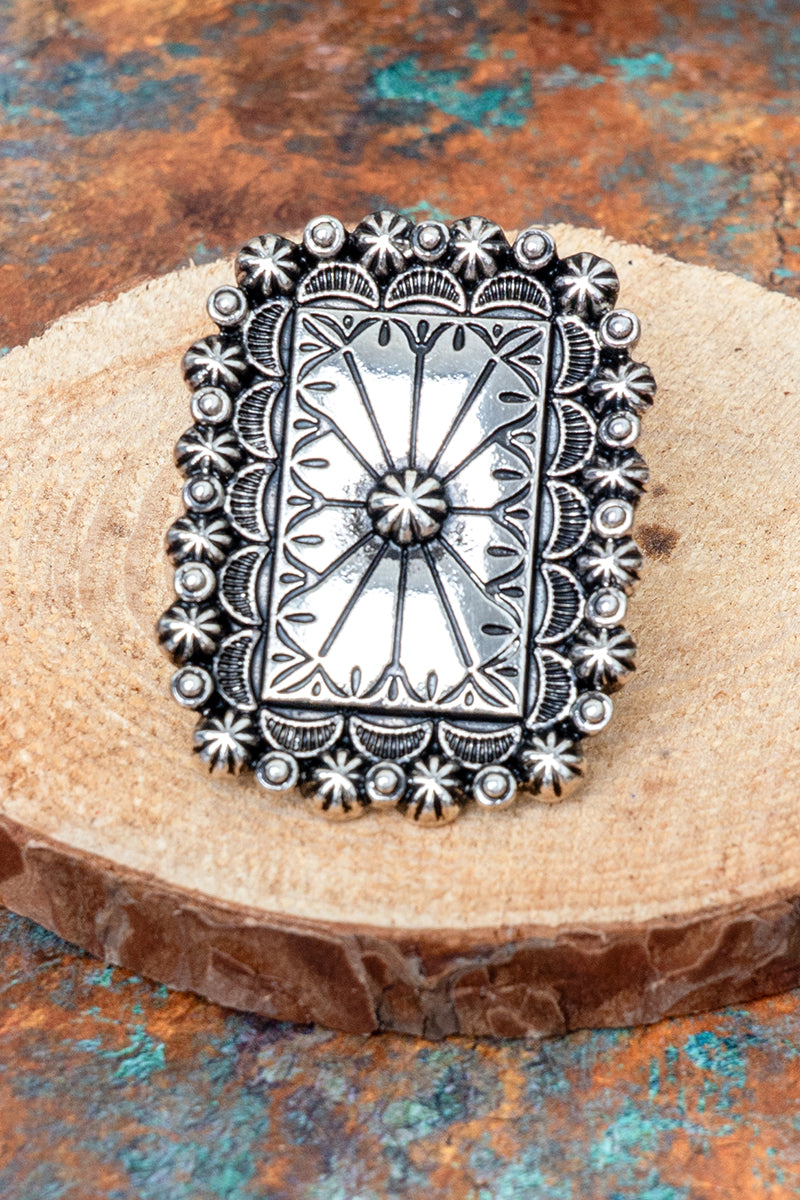 TIPI Eldorado Springs Silvertone Ring