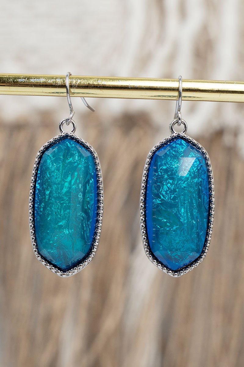 SALE! Lorelei Blue Opal Earrings - Wholesale Accessory Market
