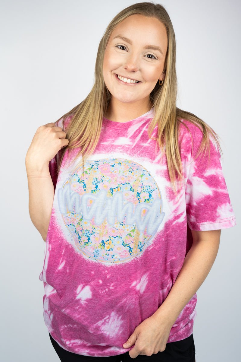 Bleached Petals For Mama Softstyle Adult T-Shirt - Wholesale Accessory Market