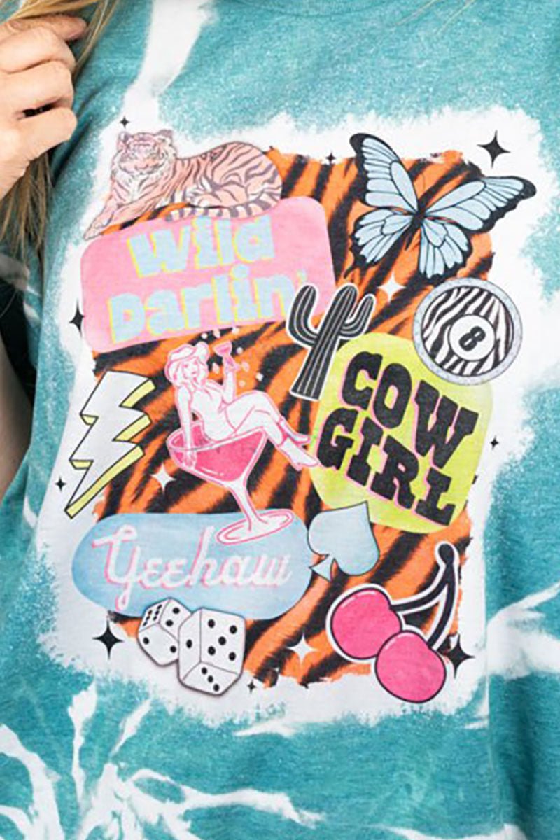 Bleached Wild Darlin' Softstyle Adult T-Shirt - Wholesale Accessory Market