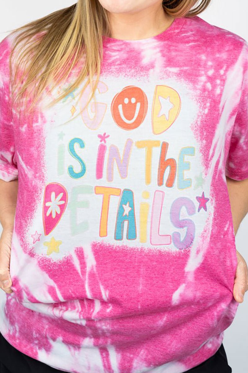 Bleached God In The Details Softstyle Adult T-Shirt - Wholesale Accessory Market