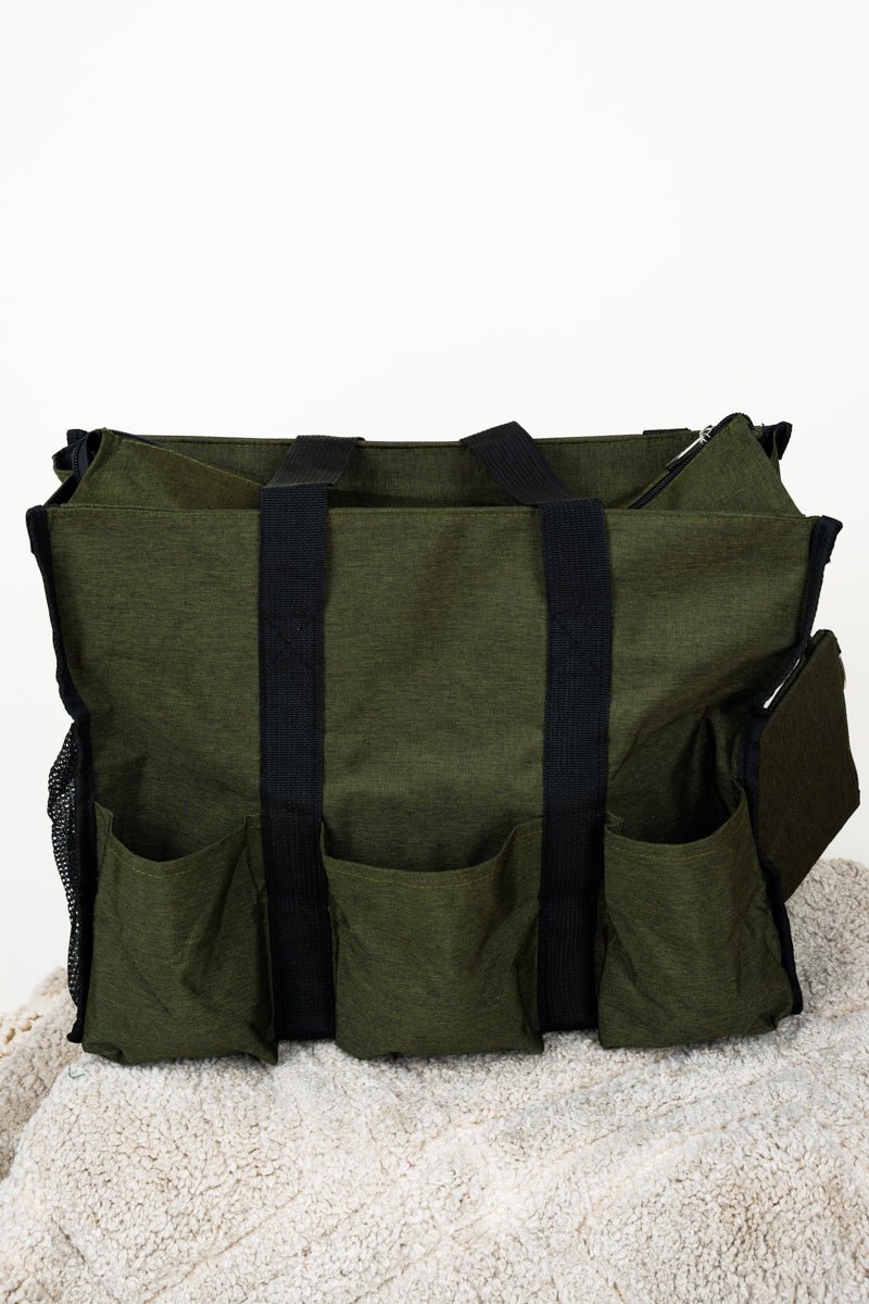 NGIL Green Large Get It Together Organizer Tote - Wholesale Accessory Market