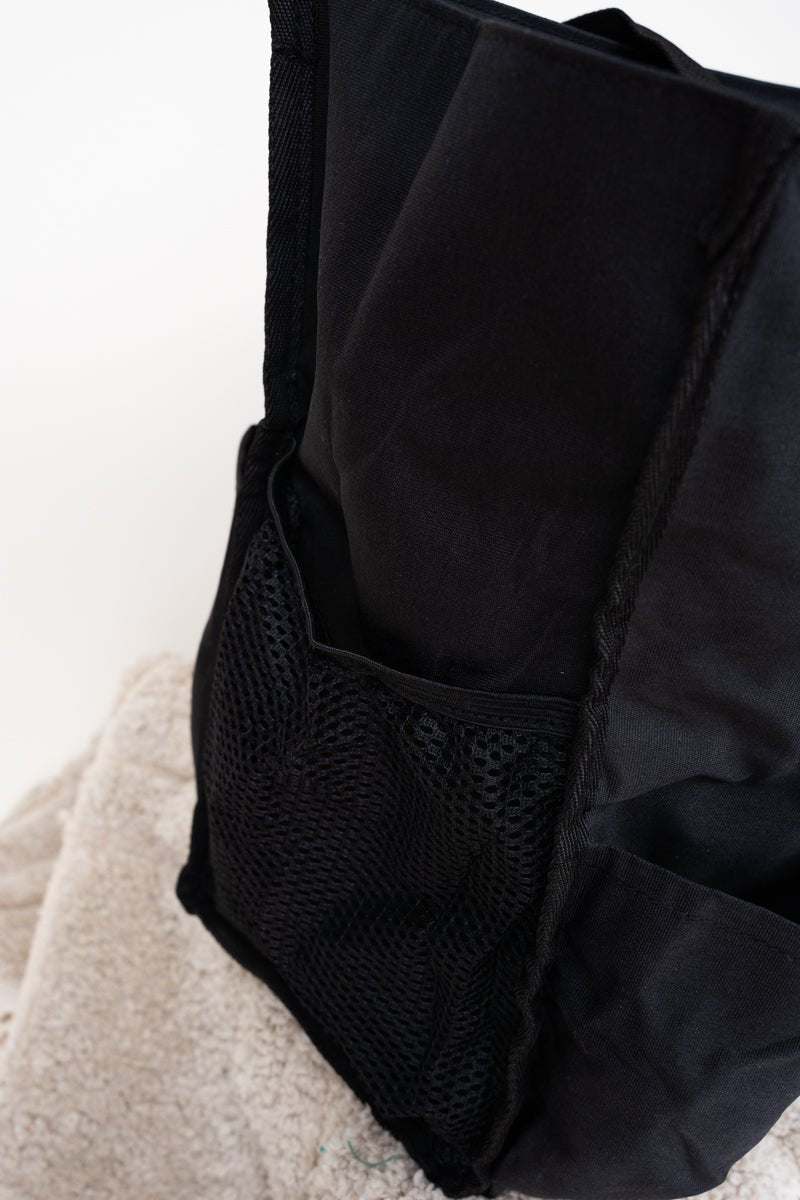 NGIL Black Medium Get It Together Organizer Tote - Wholesale Accessory Market