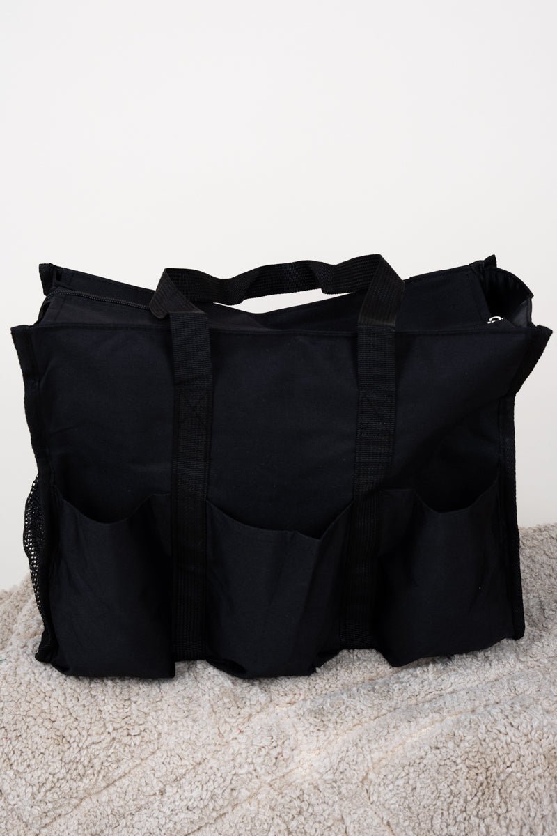 NGIL Black Medium Get It Together Organizer Tote - Wholesale Accessory Market