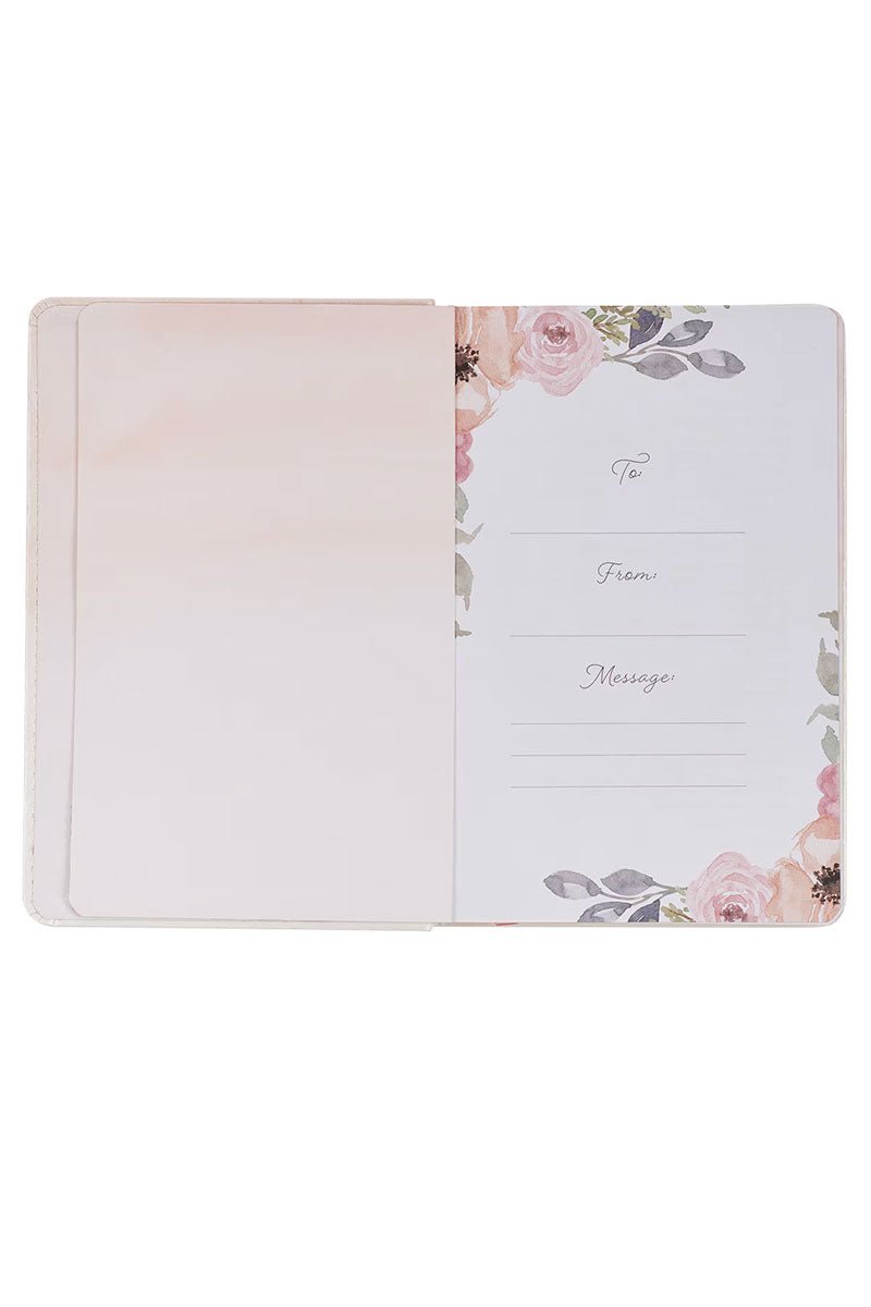 Godly Wisdom For Women White Faux Leather Devotional - Wholesale Accessory Market