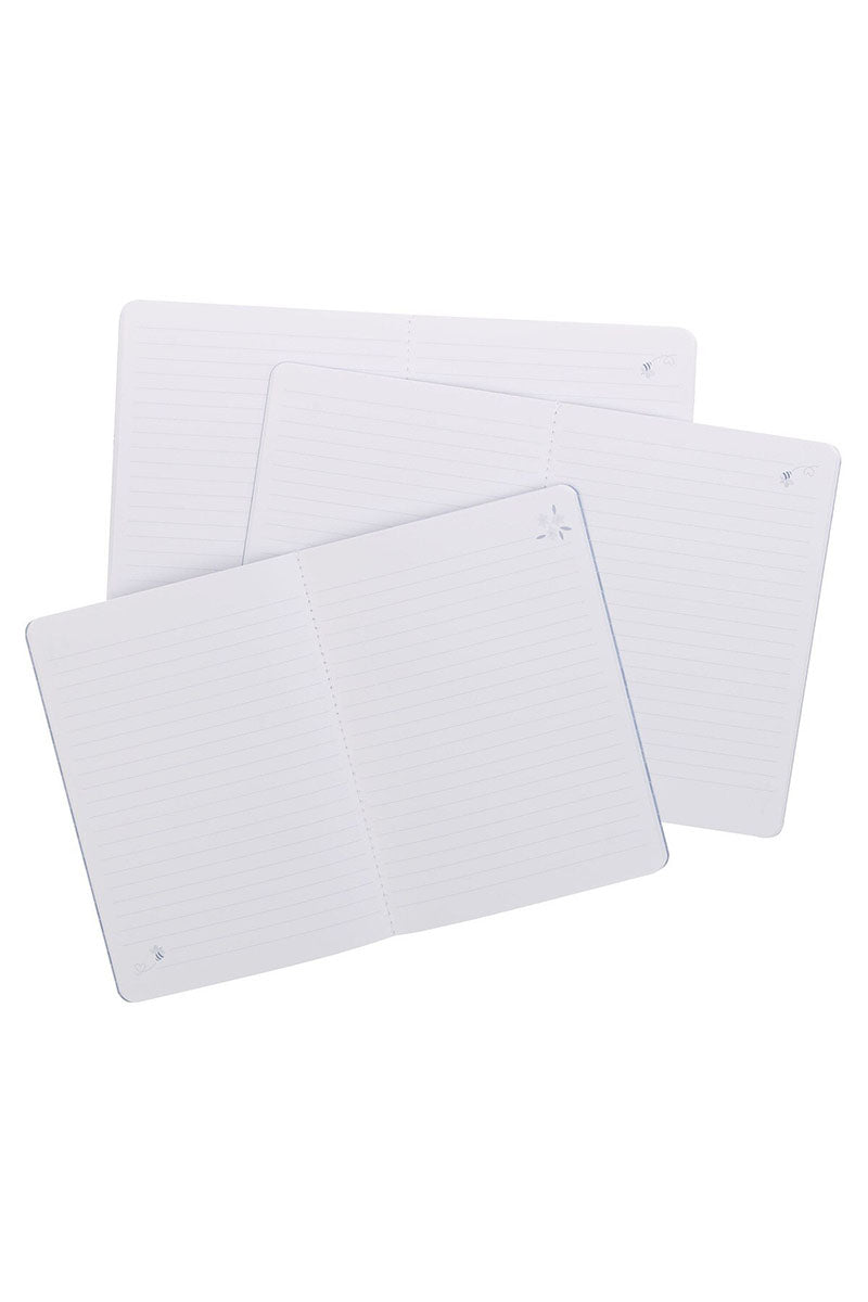 Set of 3 Amazing Teacher Blossom and Bees Notebooks - Wholesale Accessory Market