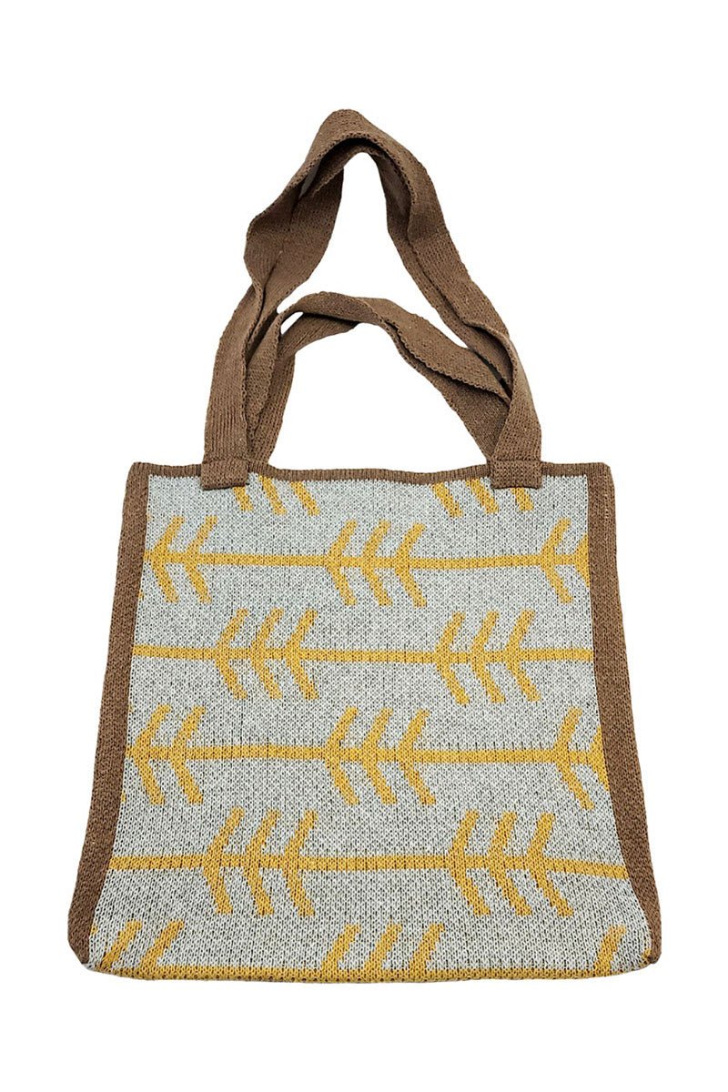 Be Clever Broken Arrow Knitted Bag - Wholesale Accessory Market