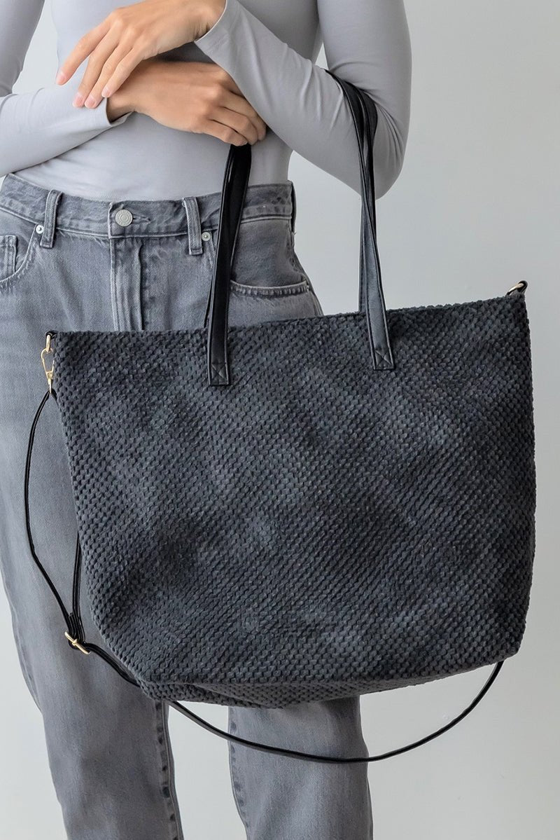 Be Clever Terre Hill Tote Bag, Black - Wholesale Accessory Market